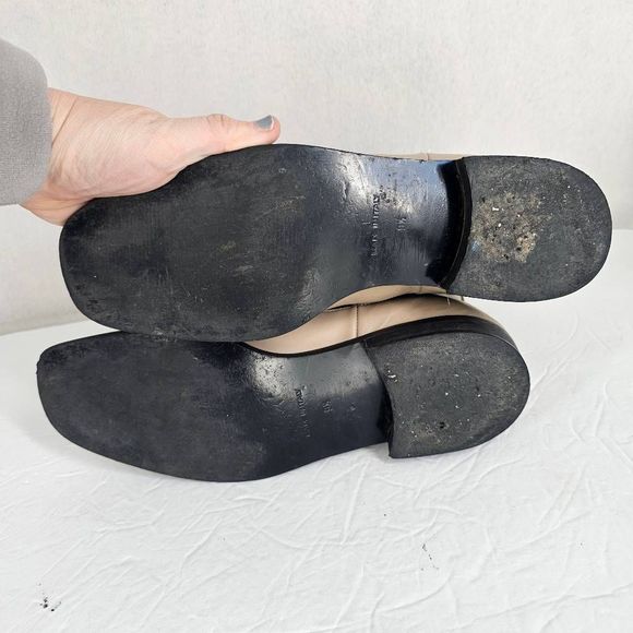 Everlane Italian Leather Chelsea Boots Tan 9.5 - Picture 9 of 12